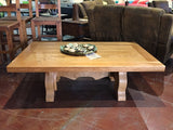 Yugo Cherry Wood Top Coffee Table - La Casona Custom Furniture  - azcasona.net