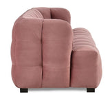 Petra Velvet Sofa - Blush