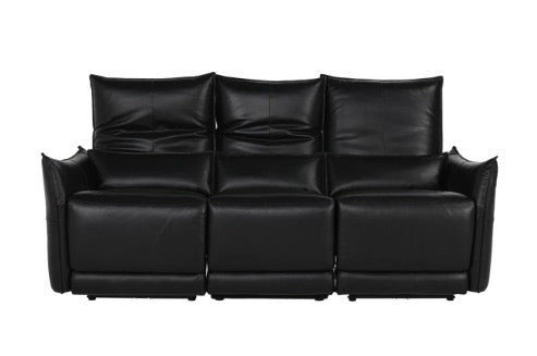 Ámsterdam leather power recliner sofa