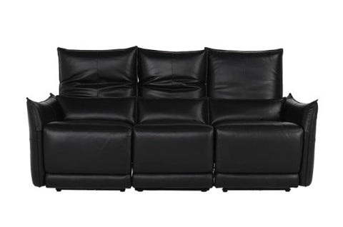 Ámsterdam leather power recliner sofa