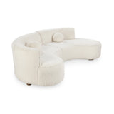 Octavia Upholstered Sectional - Vanilla