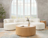 Octavia Upholstered Sectional - Vanilla