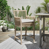Brisbane Outdoor Counter Stool - Natural