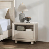 Reece 1Dwr Nightstand - Seashell White