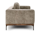 Bentley Leather Sofa - Storm Gray MX