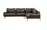 Largo Leather Sectional Sofa