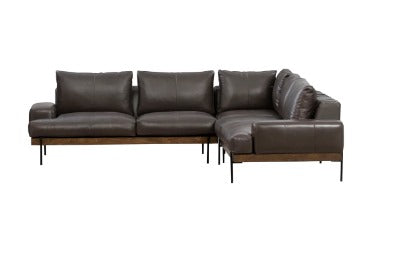 Largo Leather Sectional Sofa