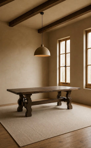 Yugo Alder Rustic Dining Table