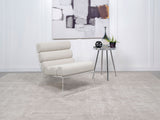 Serreta Boucle Upholstered Armless Acrylic