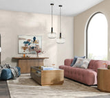 Petra Velvet Sofa - Blush