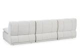 Haven Leather Modular Sofa - White
