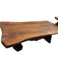 Golden timber coffe table