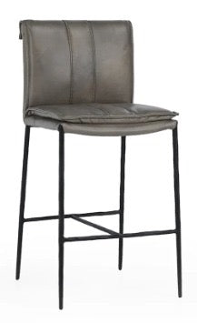 Mayer Counter Stool - Pewter Gray
