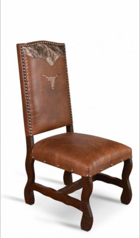 Montecristo Cowhide Side Chair
