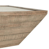 Dalton Coffee Table - Natural/Antique White