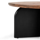 Penelope Coffee Table - Natural Brown/Black