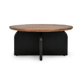 Penelope Coffee Table - Natural Brown/Black