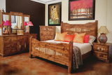Custom Made Sahuaro Alder Bed - La Casona Custom Furniture  - azcasona.net
