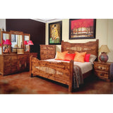 Alder Wood Mirror Sahuaro - La Casona Custom Furniture  - azcasona.net
