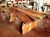 Live Edge Mesquite Rustic Dining Table 2 - La Casona Custom Furniture  - azcasona.net