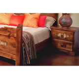 Alder Wood Nightstand Sahuaro - La Casona Custom Furniture  - azcasona.net