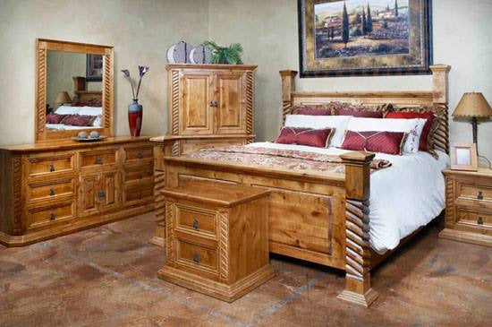 Custom Made Soga Eastern King Bed - La Casona Custom Furniture  - azcasona.net
